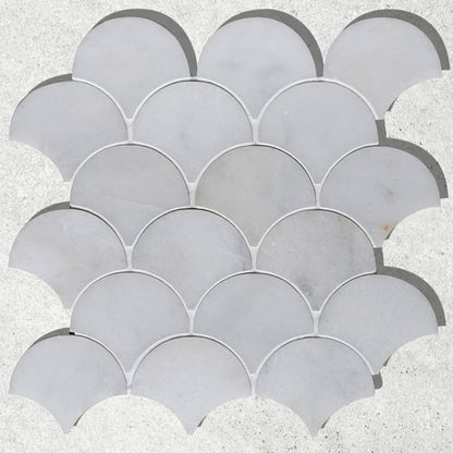 Long Island Marble Scallop Mosaic