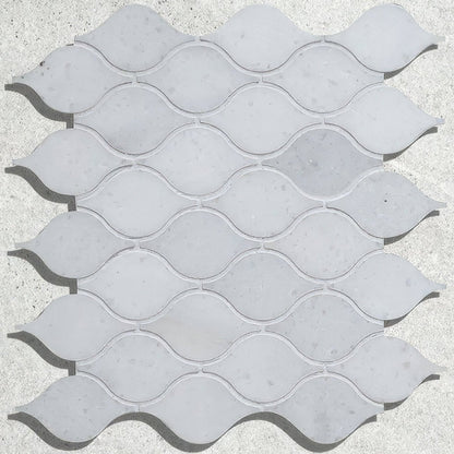 Long Island Marble Teardrop Mosaic