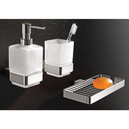 Lounge Tumbler Holder in Chrome - Origins Living, view 3