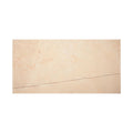 Beige rectangular louvre brushed marble tile 30x60cm with subtle natural veining for elegant flooring and walls