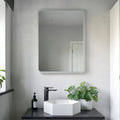 Louvre Porcelain Blanc 60 x 120cm in a kitchen setting