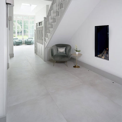 Louvre Porcelain Blanc 80 x 80cm