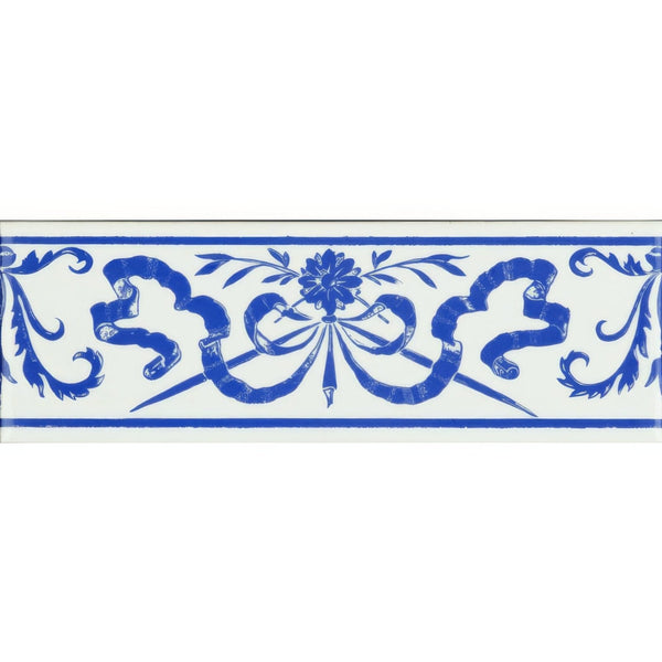 Royal Blue On Brilliant White