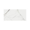 Lucca Statuario Venato white marble-effect tile with subtle grey veining