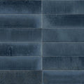 Dark gray rectangular matte textured tiles from luminous lume blu china arranged in a grid pattern