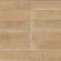 Beige rectangular luminous lume pesca-rosa pink gloss tiles with textured stone-like finish for elegant decor