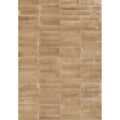 Beige luminous lume pesca-rosa pink gloss rectangular tiles with subtle textured finish arranged in horizontal rows