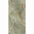 Lux Noor apple marble effect tile in sleek light green with subtle beige and brown veining for elegant surfaces