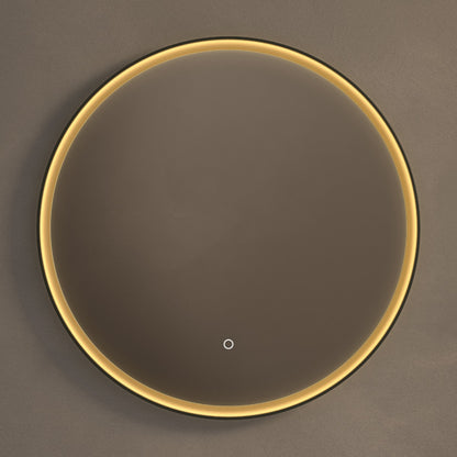 Luxor Mirror 80cm in Black/Gold - thumbnail 2