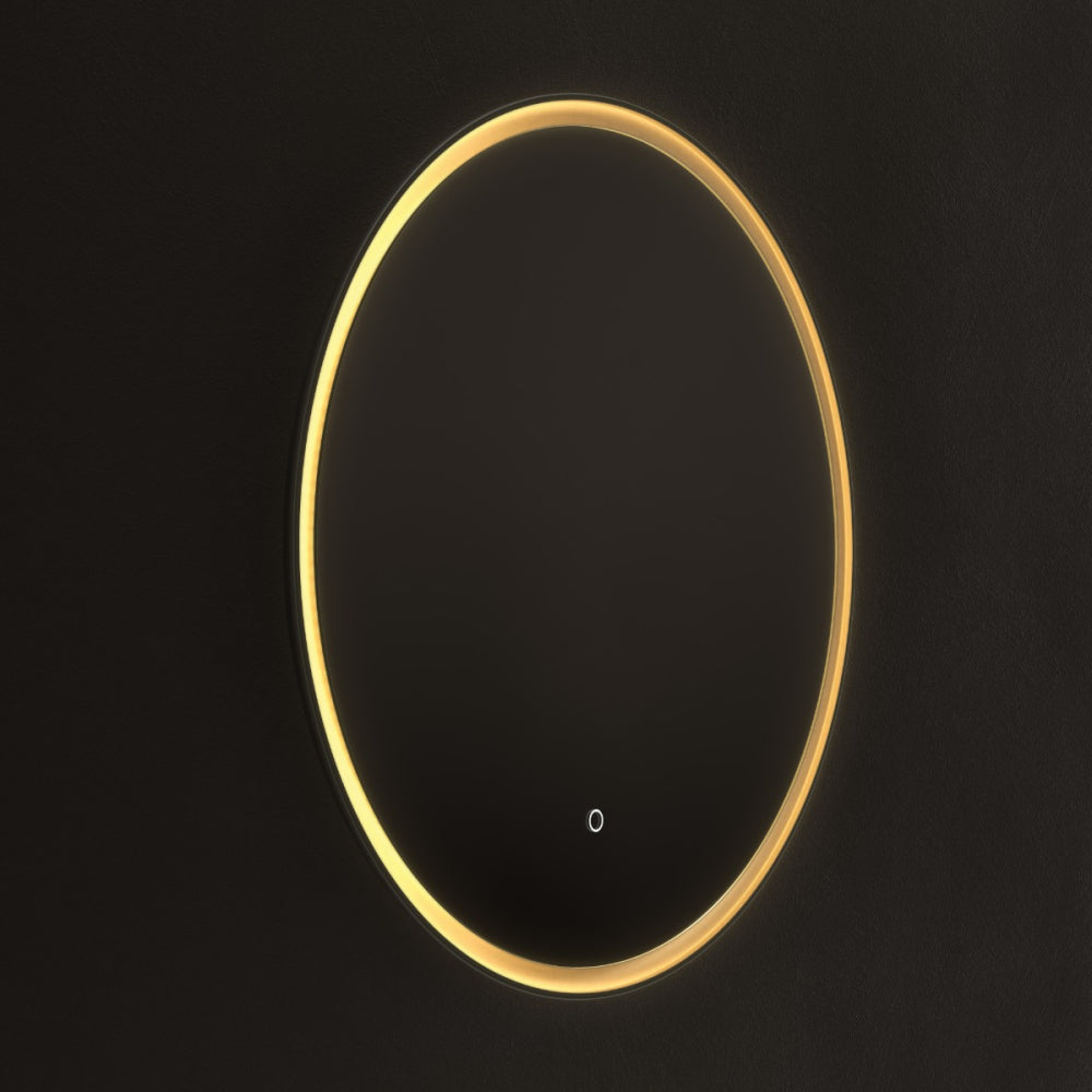 Luxor Mirror 80cm Gold/ in Black - Origins Living, view 7