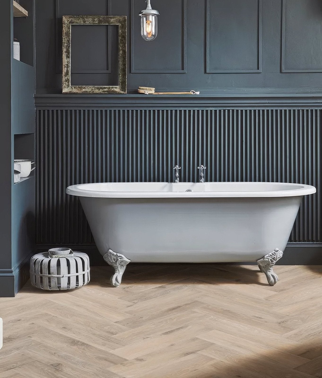 Lyndhurst Minerale Herringbone Click Tile