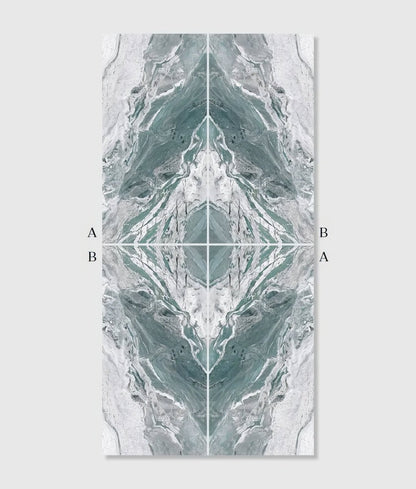 Magnifique Porcelain Ocean Bookmatched