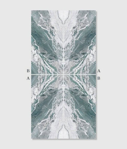 Magnifique Porcelain Ocean Bookmatched