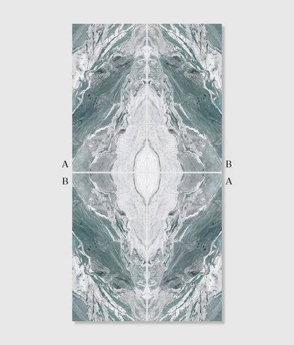 Magnifique Porcelain Ocean Bookmatched