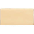 Cream-colored maize half tile with a smooth glossy finish rectangular ceramic tile for wall and floor use