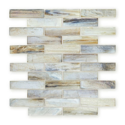 Malacassa Oasis Brick Glass Mosaic
