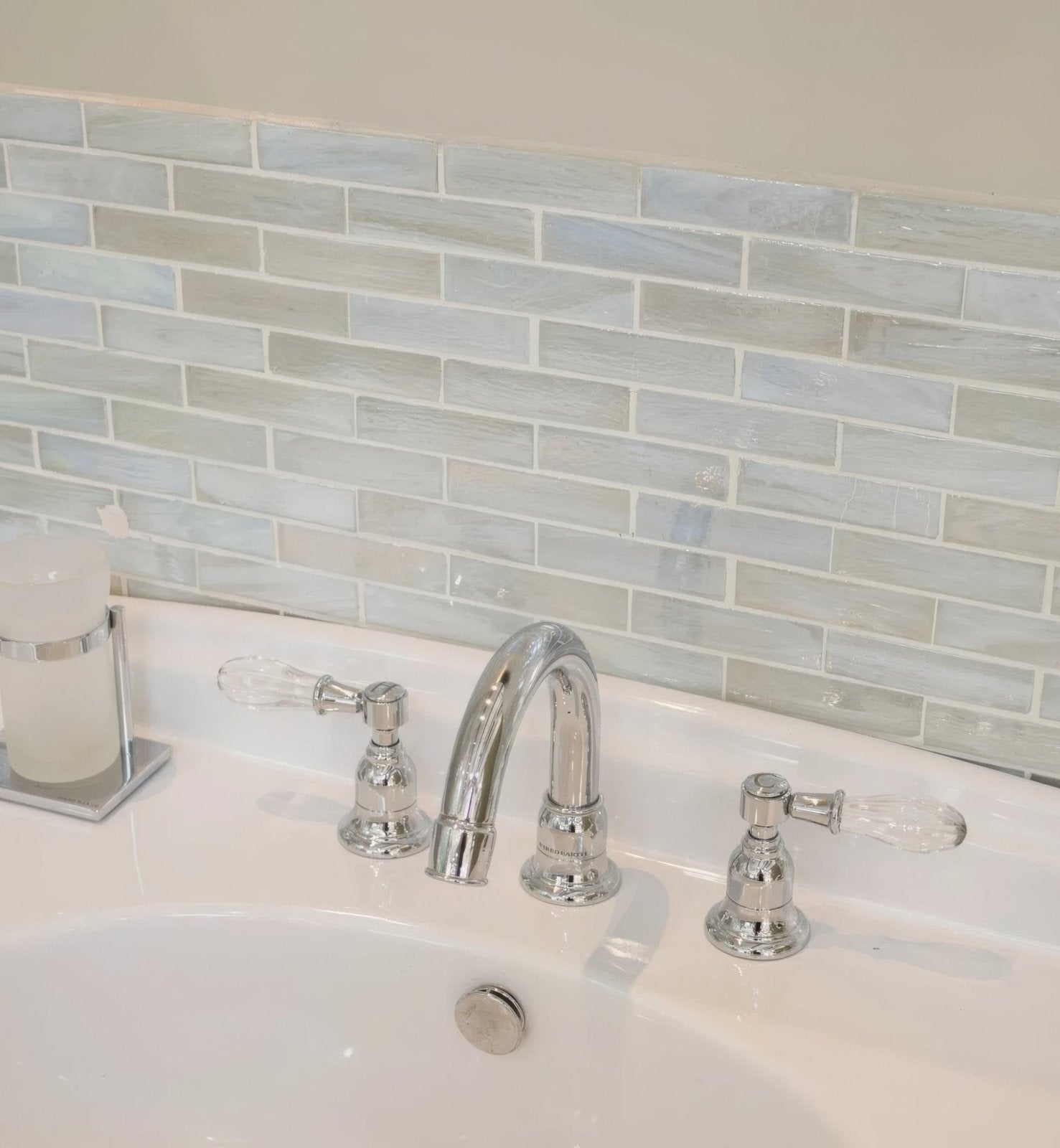 Malacassa Oasis Brick Glass Mosaic