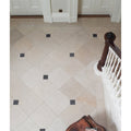 Mallory Limestone Tumbled Finish – limestone tile pattern detail