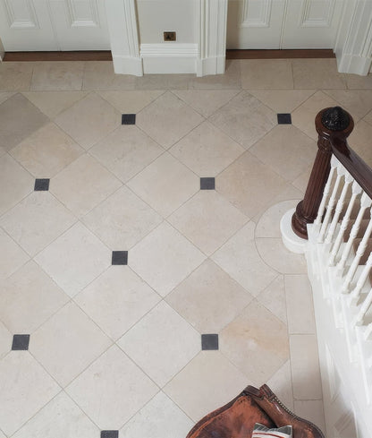 Mallory Limestone Tumbled Finish