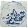 Man with Hat In a landscape
