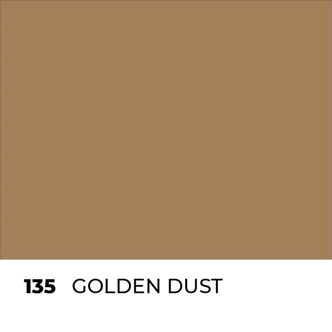 Mapei Ultracolour Plus Grouts solid tan golden dust paint swatch labeled code 135 for durable tile grouting