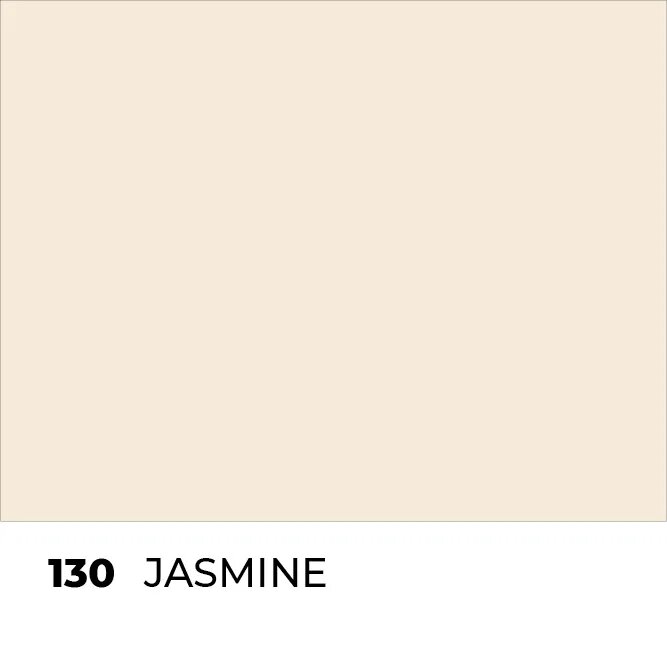 Jasmine 130 paint swatch in a soft creamy beige hue for mapei ultracolour plus grouts color matching and design