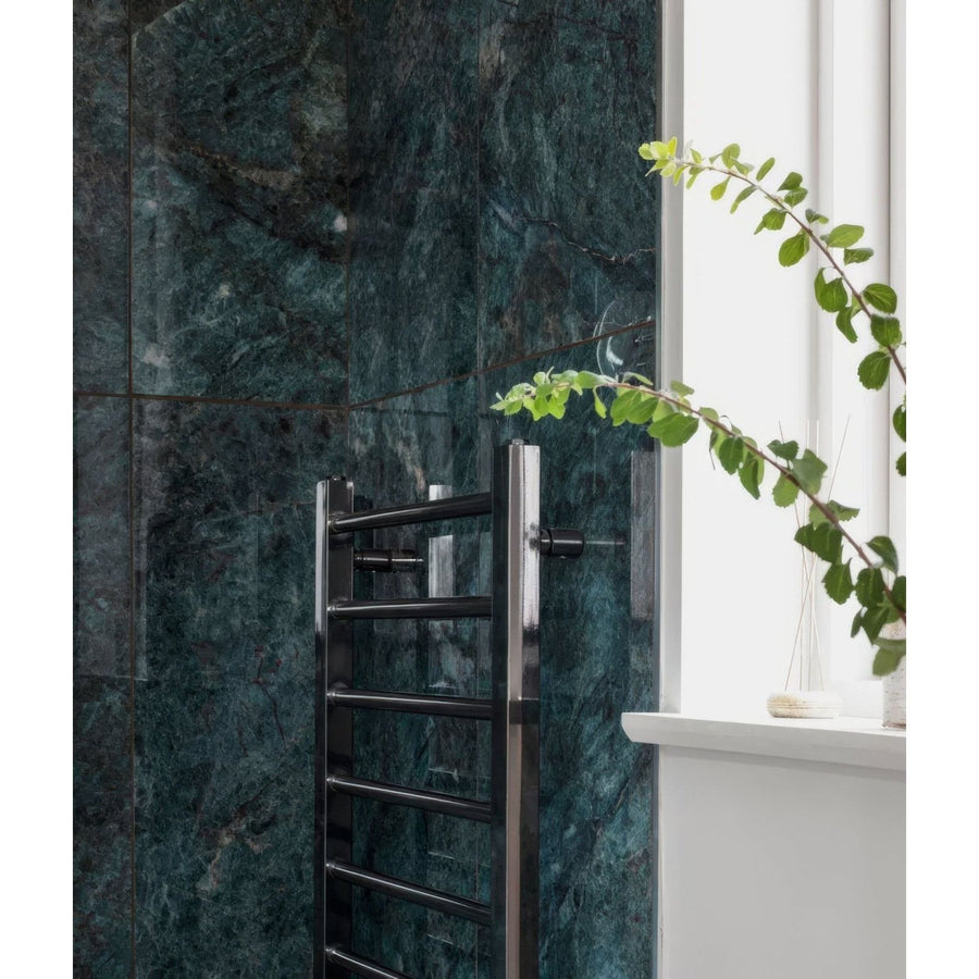 Marble Luxe Porcelain Azzurro – close-up of marble surface texture