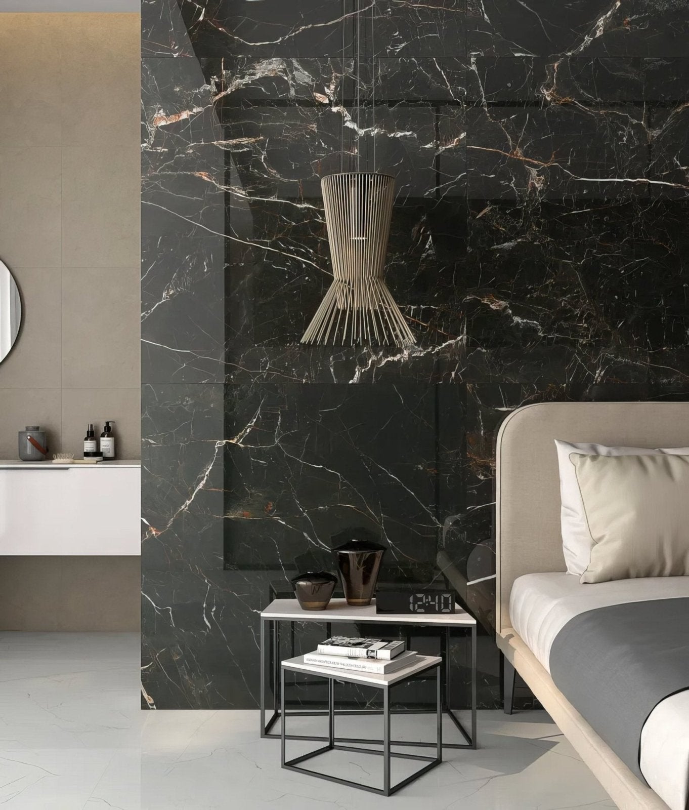 Marble Luxe Porcelain Laurant