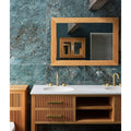 Marble Luxe Porcelain Smeraldo in a kitchen setting