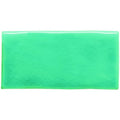 Marine blue half tile showing a rectangular translucent green gel pack with textured crackled surface