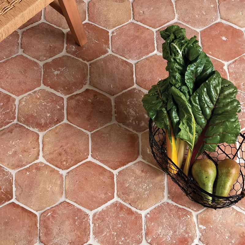 Marlborough Terracotta Hexagon