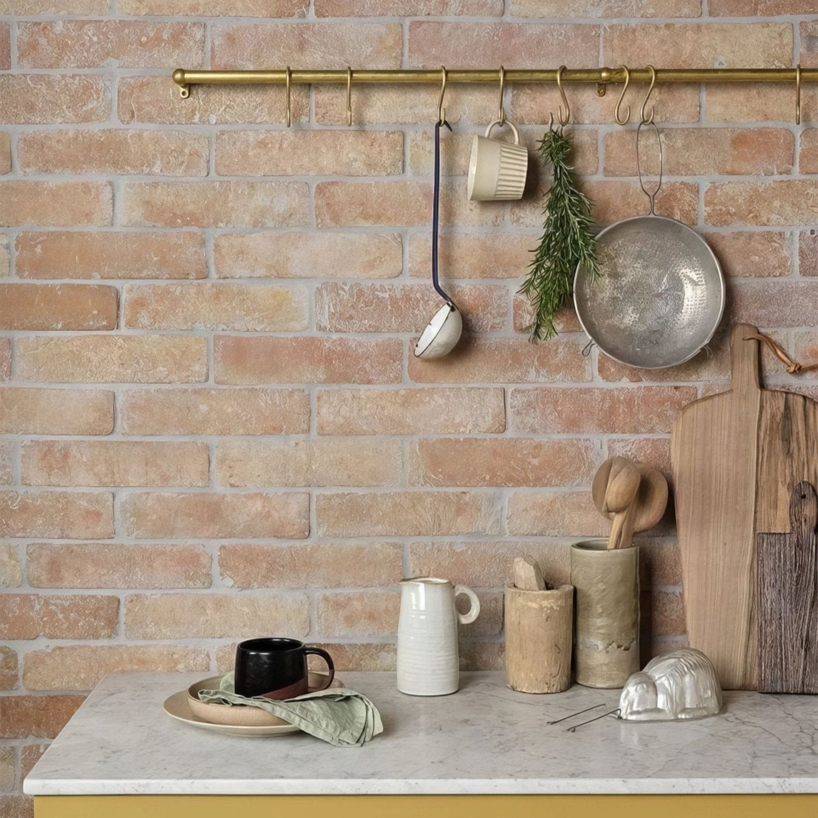 Marlborough Terracotta Parquet in a kitchen setting