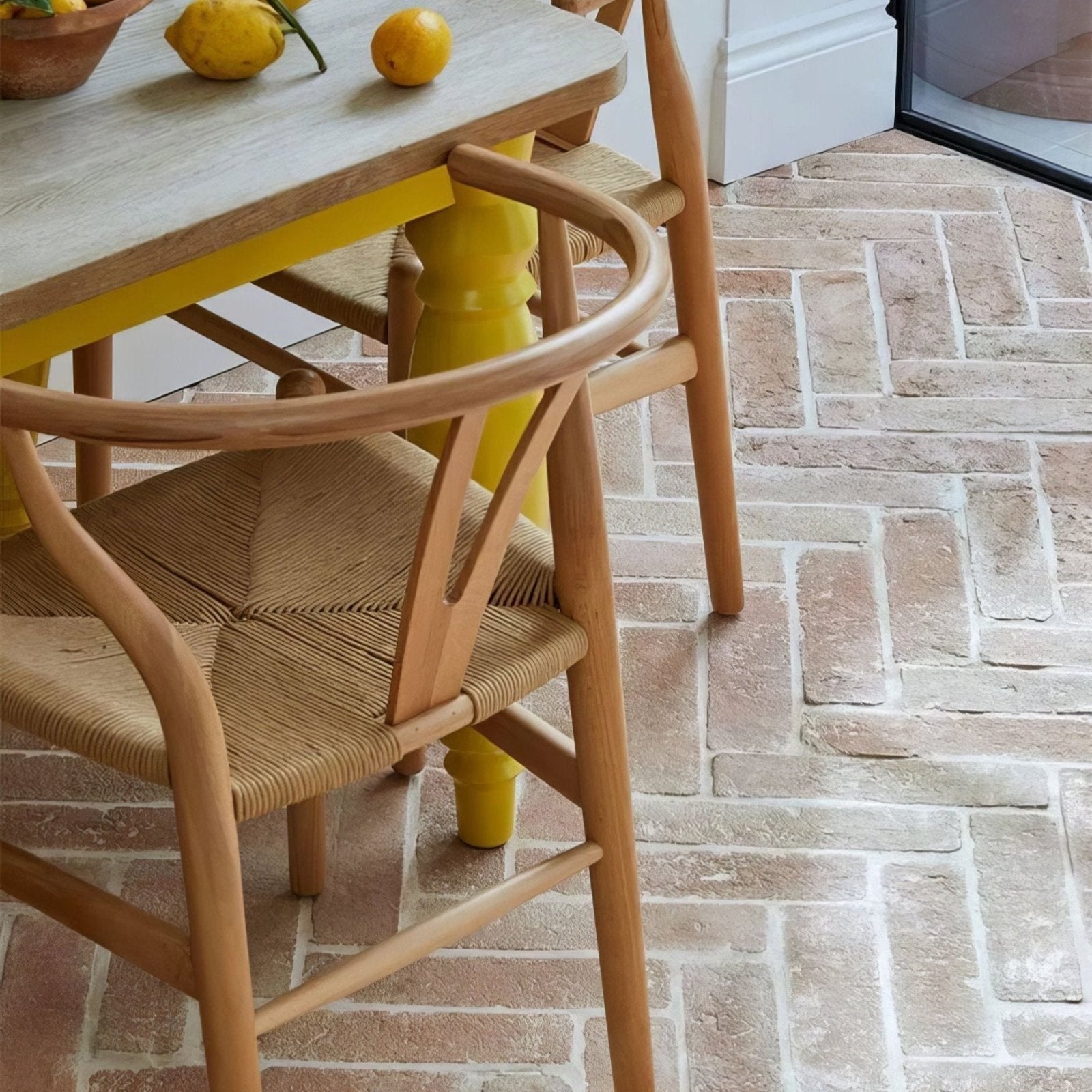 Marlborough Terracotta Parquet – installation detail