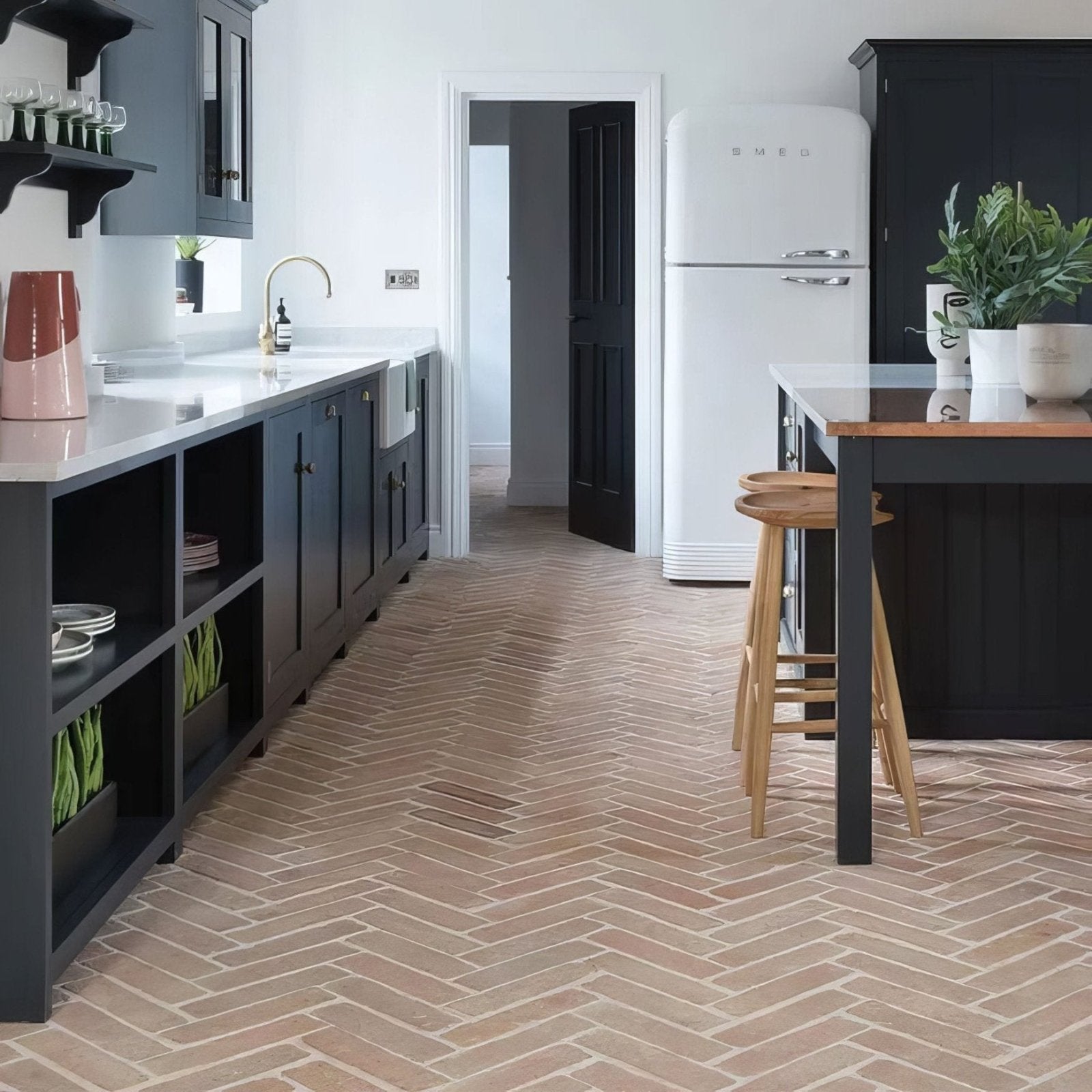 Marlborough Terracotta Parquet by Ca'Pietra