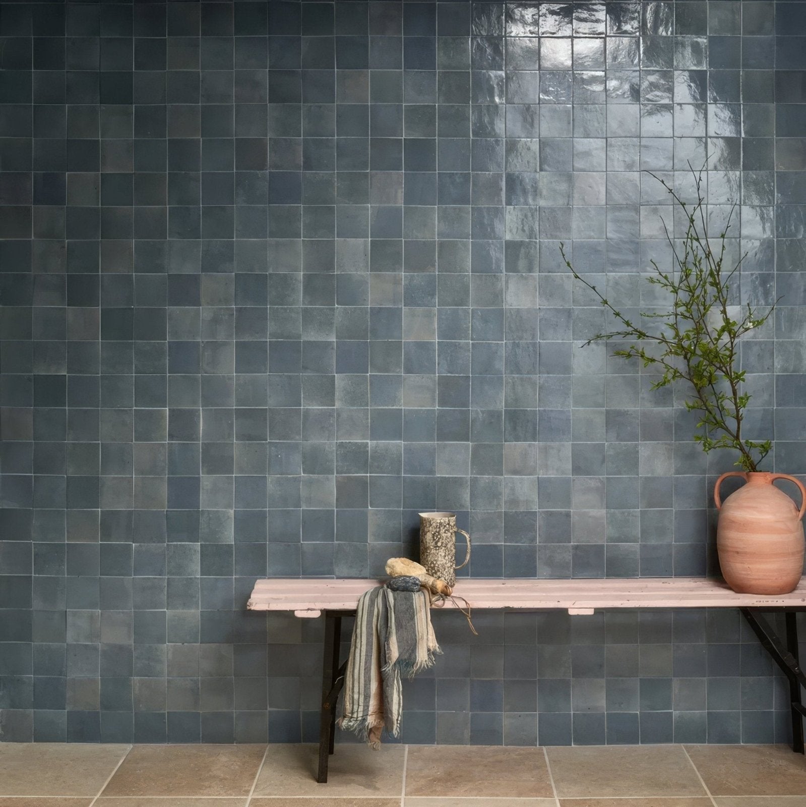 Maroc Porcelain Powder Blue