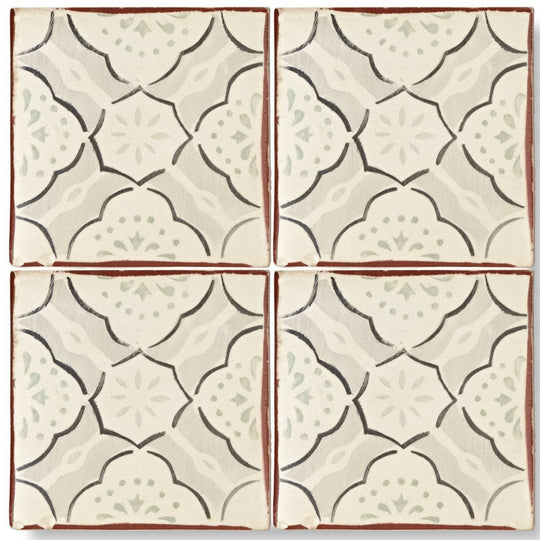 Marrakech Menara Patterned Terracotta Tile - alternate view