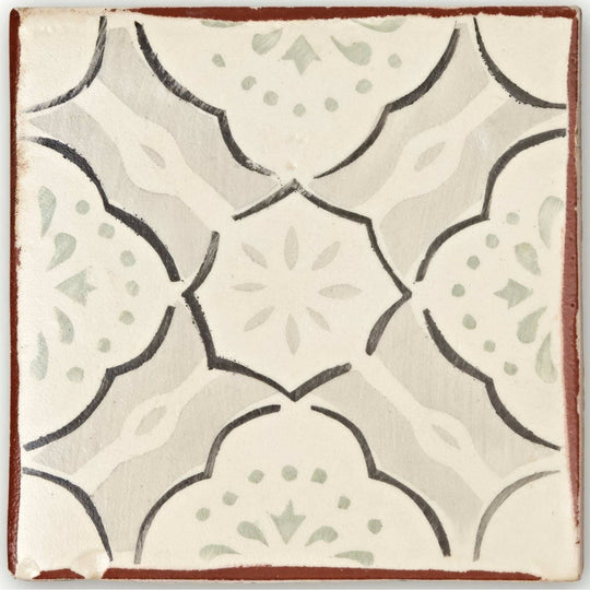 Marrakech Menara Patterned Terracotta Tile