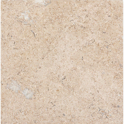 Temple Marsa sandblasted and brushed limestone 20 x 20cm square tile
