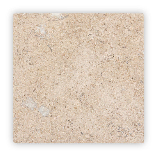 Temple Marsa Sandblasted & Brushed Limestone Tile 20 x 20cm