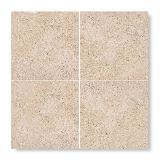 Temple Marsa Sandblasted & Brushed Limestone Tile 40 x 40cm - alternate view