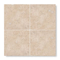 Temple Marsa sandblasted and brushed limestone surface detail, light beige natural stone