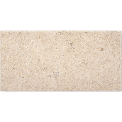 Temple Marsa tumbled limestone 10 x 20cm brick tiles laid in a wall