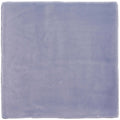 Marsh field tile is a square lavender ceramic tile with a matte finish subtle texture and slightly uneven edges