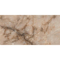 Beige marble tile with subtle brown veining from marvel diva amethyst polished collection with a smooth finish