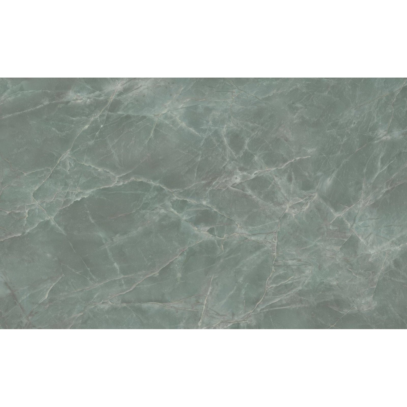 Marvel Diva Aqua Polished green marble-effect tile with subtle veining and a polished finish