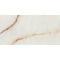 Marvel diva ice crystal cream-colored marble tile with subtle golden veining in polished and matt finish 60x120 cm
