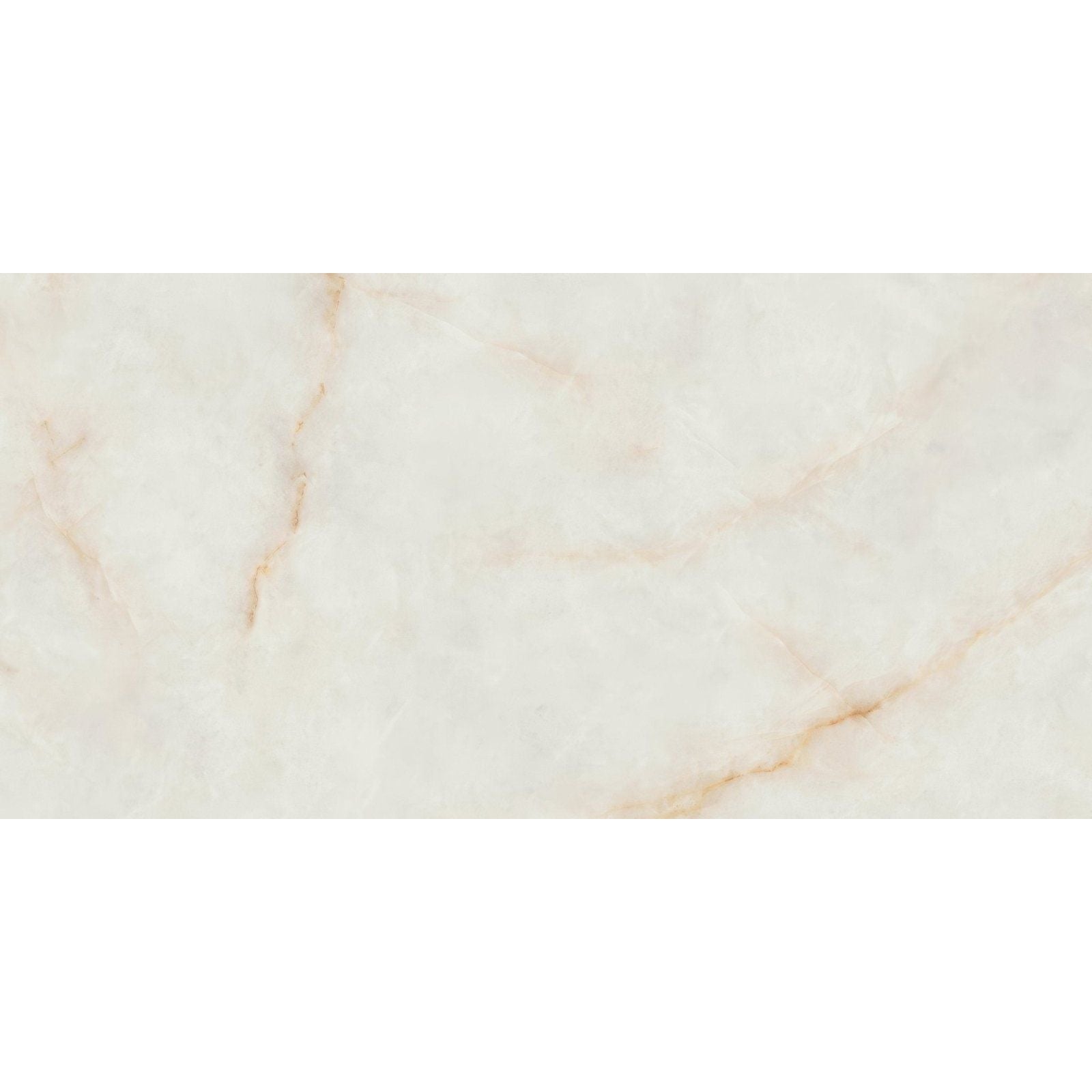 Marvel diva ice crystal 60x120 polished and matt cream-colored marble tile with subtle beige veining