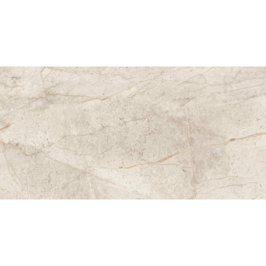 Beige marble tile marvel diva white everest 60x120 polished and matt with subtle gray and gold veining
