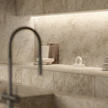 Marvel Epic Taj Mahal Noisette marble-effect porcelain tile