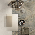Marvel Epic Zephyr beige marble-effect tile